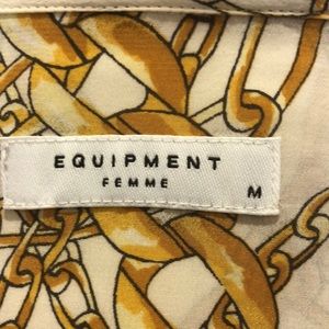 Equipment  Silk Long sleeve blouse